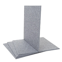 Acheter Mendler 4x Panneaux Muraux Acoustiques HWC-L52 - Gris