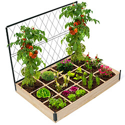 Idmarket Market Kit Complet 3 Carrés Potagers pas cher