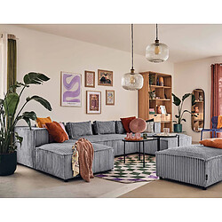 Avis Lisa design canapé panoramique en U - Gris