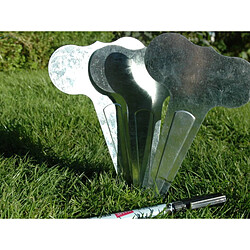 Esschert Design Marqueurs de plantes - Zinc