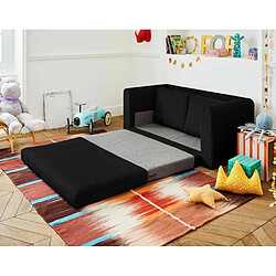 Bestmobilier Marilia - canapé 2 places - convertible déplimousse - en velours côtelé