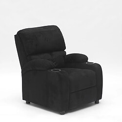 Le roi du relax Fauteuil Lucrezia - Noir