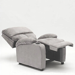 Acheter Le roi du relax fauteuil relax Lucrezia - Gris