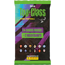 Cartes Panini Top Class FIFA 2024 Fat pack Fat pack 24 cartes - 2 cartes holo - Produit garanti - Univers Panini