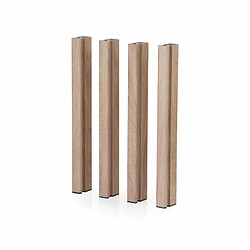 Mondum Pieds Aluminium - Bois