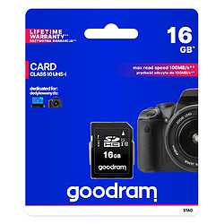 Avis GoodRam SDHC 16GB CL10 UHS-I