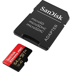 SanDisk Extreme Pro MicroSDXC 64Go