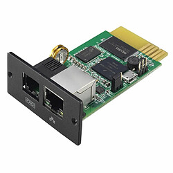 Salicru 663AA002215 Carte réseau - RJ45 - Noir/Vert - Témoin de fonctionnement LED