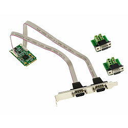 Kalea-Informatique Carte série MiniPCIe 2 ports