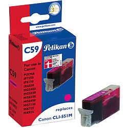 Pelikan Cartouche d'encre jet d'encre compatible Canon - Magenta