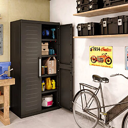 Avis KETER Armoire de rangement haute Detroit XL Noir