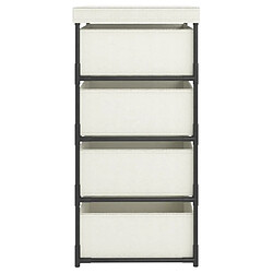Acheter vidaXL Étagère de rangement - Crème