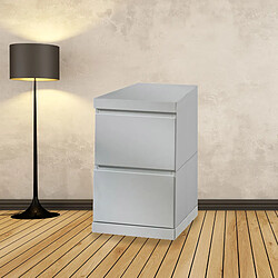 Avis Vipack Caisson 2 tiroirs Lara - Blanc