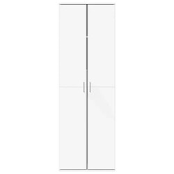 Avis vidaXL Buffet haut Blanc 180 cm