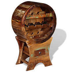 vidaXL Casier à bouteilles - Multicolore