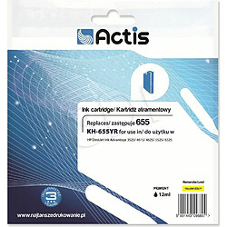 Actis Ink Cartridge - HP 655 Replacement - Jaune