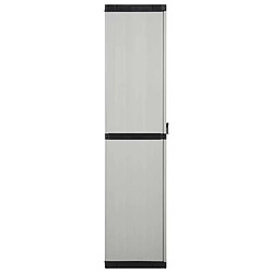 Acheter VIDAXL Armoire de jardin - Gris/noir