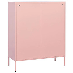 Acheter vidaXL Armoire de rangement Rose