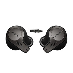 Jabra Evolve 65t casque et micro Binaural écouteur Noir Sans fil