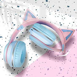 Avizar Casque Bluetooth Chats - Bleu pas cher