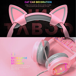 Avis GAMENOTE H2233d Casque gaming - Rose