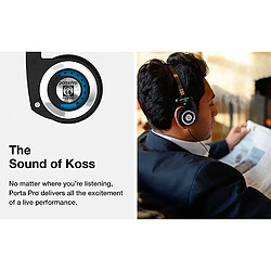 Koss Porta Pro - Noir pas cher
