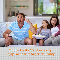 Justgreenbox Casque à conduction osseuse - Noir