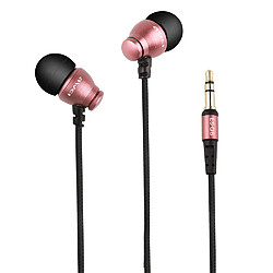 Yonis Écouteurs Intra-Auriculaires Rose
