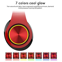 Yonis Casque Bluetooth V5.0 Sans Fil Autonomie 120h Compatible Android Apple+32 Go pas cher