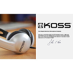 Koss UR10 - Noir/Gris pas cher