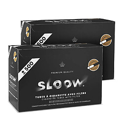 Sloow - Pack Tubeuse électrique + 1000 Tubes
