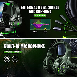 Chrono micro-casque gamer - Noir pas cher