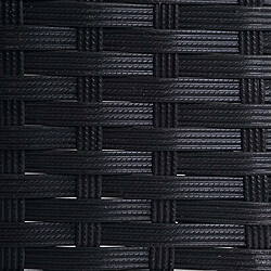 Mendler Lot de 2 fauteuils de jardin - Anthracite pas cher