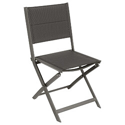 HESPERIDE Chaise de jardin pliable - Allure - Marron