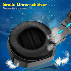 Avis Chrono Maxesla Casque de Jeu - Noir