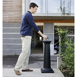 Acheter Rubbermaid Cendrier sur pied Tuscan - Noir
