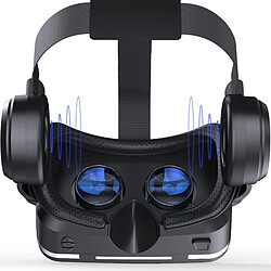 Yonis Lunettes VR 3D Casque Hifi Noir pas cher