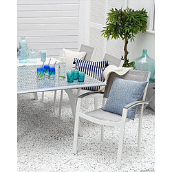 BELIANI Chaise de jardin PERETA - Métal Gris