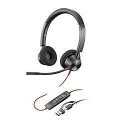 Casques avec Microphone HP Blackwire 3320 Noir - Reconditionné