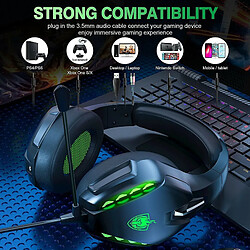 Chrono micro-casque gamer - Noir