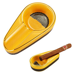 Universal Cendrier à Cigare Céramique - Jaune