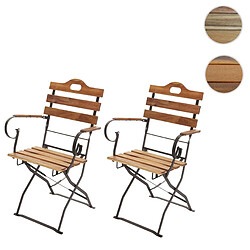 Chaises de jardin Mendler