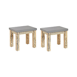 Chaises de jardin Beliani