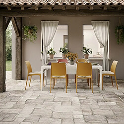 Bica Volga chaise de jardin empilable - Orange