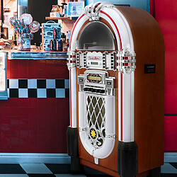 Acheter Monstershop Jukebox style rétro - Rouge