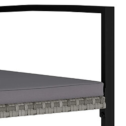 Acheter vidaXL Chaises à manger de jardin lot de 4 - Résine tressée