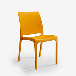 Bica Volga chaise de jardin empilable - Orange