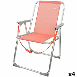 Aktive Chaise de jardin pliante - Corail