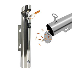 Avis Cendrier Inox Mural Grande Capacité