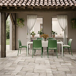 Bica Chaise de jardin empilable - Vert foncé